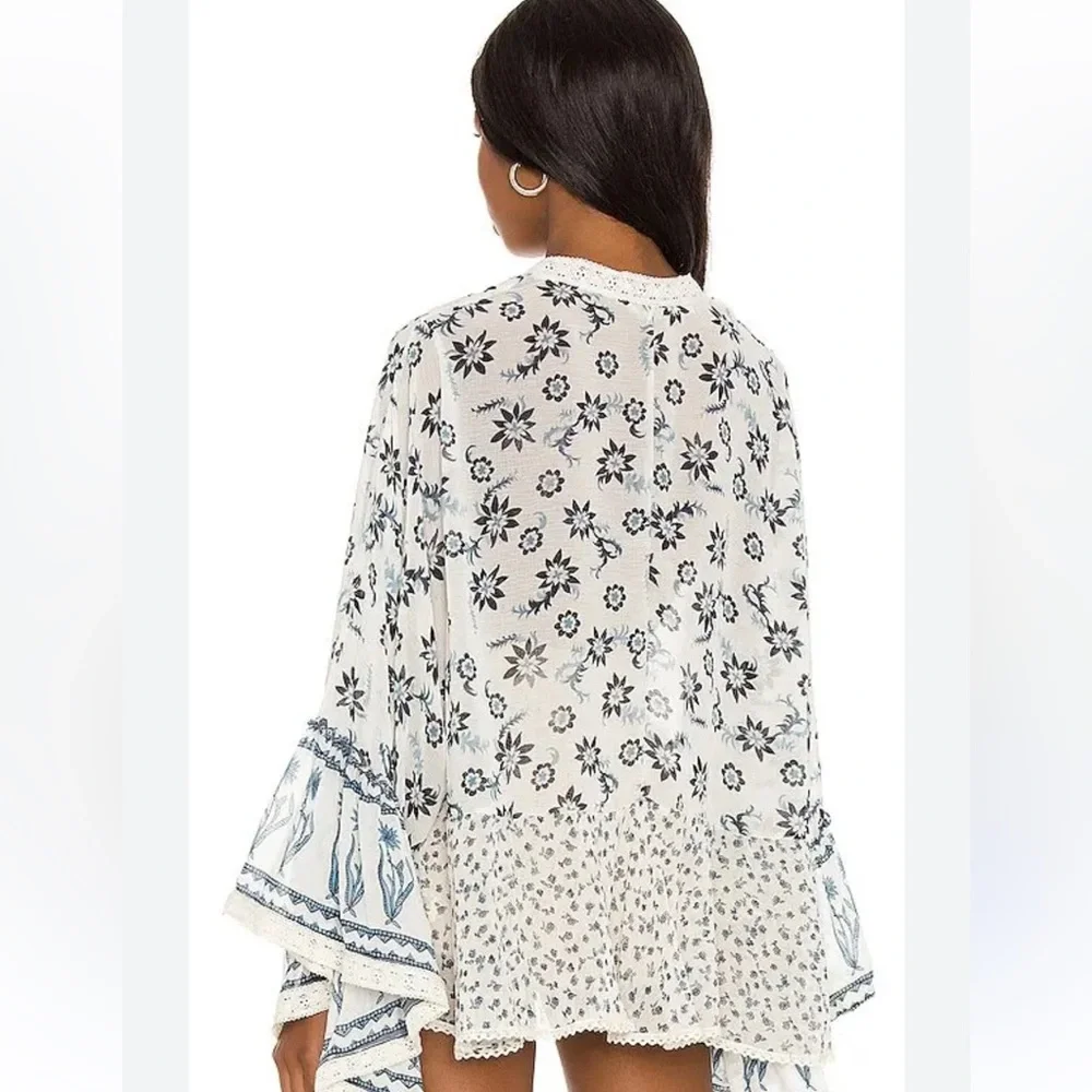 Free People Placed‎ Print Lola Jacket Kimono - Picture 3 of 9